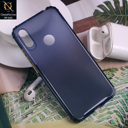 Huawei Y6 2019 / Y6 Prime 2019 Cover - Dark Blue - Candy Assorted Color Soft Semi-Transparent Case