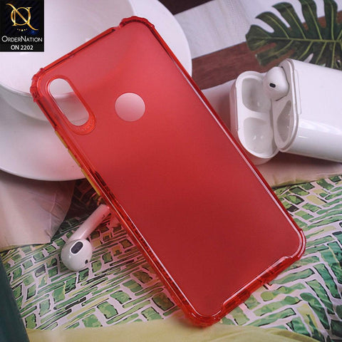 Huawei Y6 2019 / Y6 Prime 2019 Cover - Red - Candy Assorted Color Soft Semi-Transparent Case