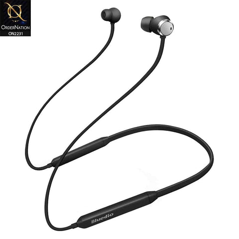 Bluedio T Energy Neckband Sport Wireless Bluetooth Headphones - Black