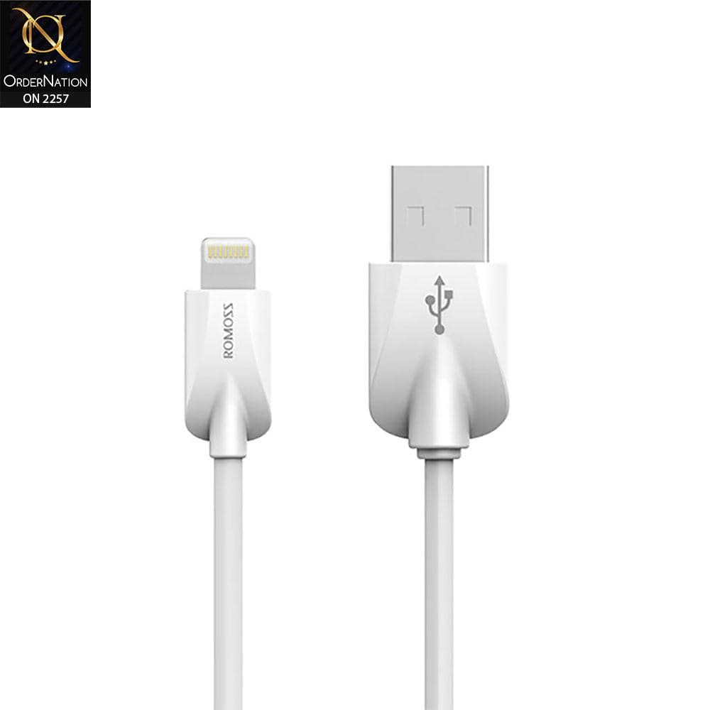 ROMOSS CB12v Victor Series Lighting Data Cable - White