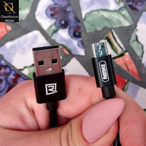 Remax RC-058m Data Cable and Jewellery Charging Cable - Black
