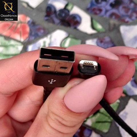 Remax RC-058m Data Cable and Jewellery Charging Cable - Black
