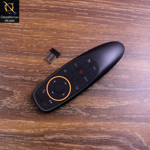 G10 Remote Control 2.4GHz Wireless Air Remote Mouse - Black