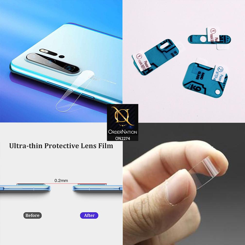 Infinix Note 7 Lite Camera Protector - Clear HD Anti-Burst Camera Lens Screen Protector Film