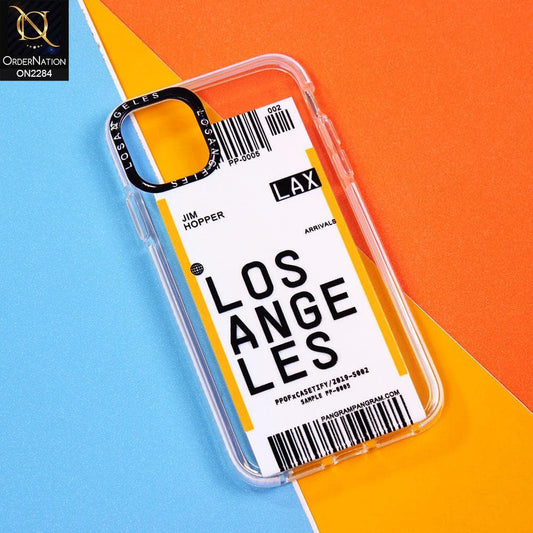 iPhone 12 Mini Cover - Design 8 - V2 Trendy City Travel Pane Strip Bar Code Style Case