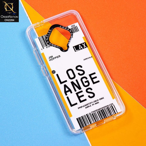 Vivo Y51 Cover - Design 8 - V2 Trendy City Travel Pane Strip Bar Code Style Case