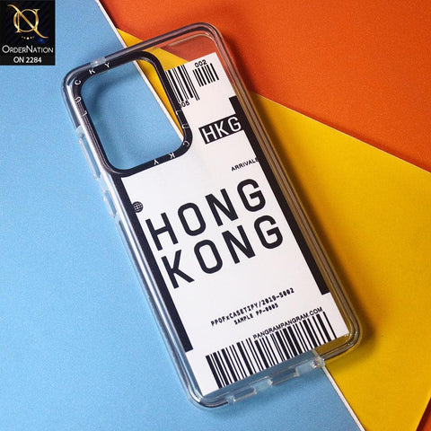 Samsung Galaxy S20 Ultra Cover - Design 6 - Trendy City Travel plane Strip Bar Code Style Case
