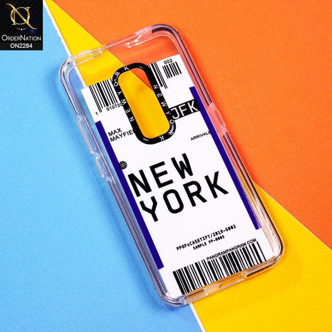 Vivo V17 Pro Cover - Design 2 - V2 Trendy City Travel Pane Strip Bar Code Style Case
