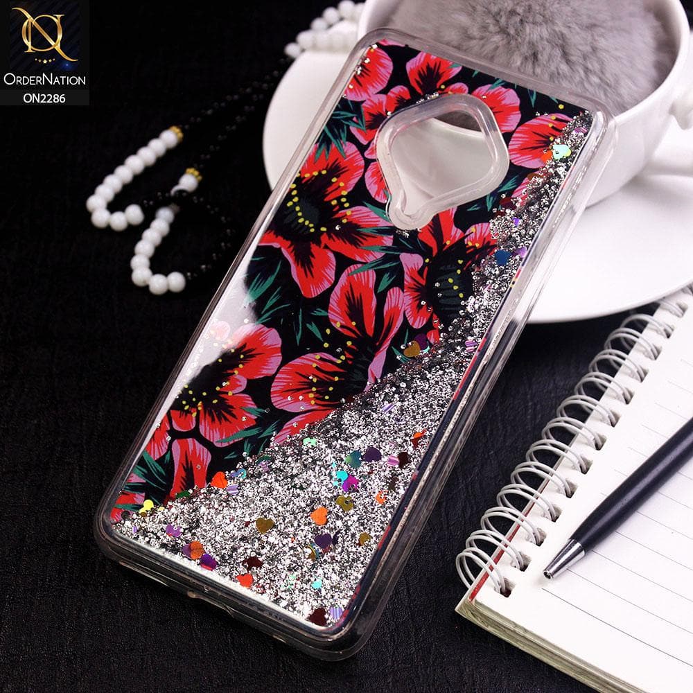 Vivo Y51 2020 Cover - Design 4 - Sparkeling Liquid Glitter Bling Soft Case