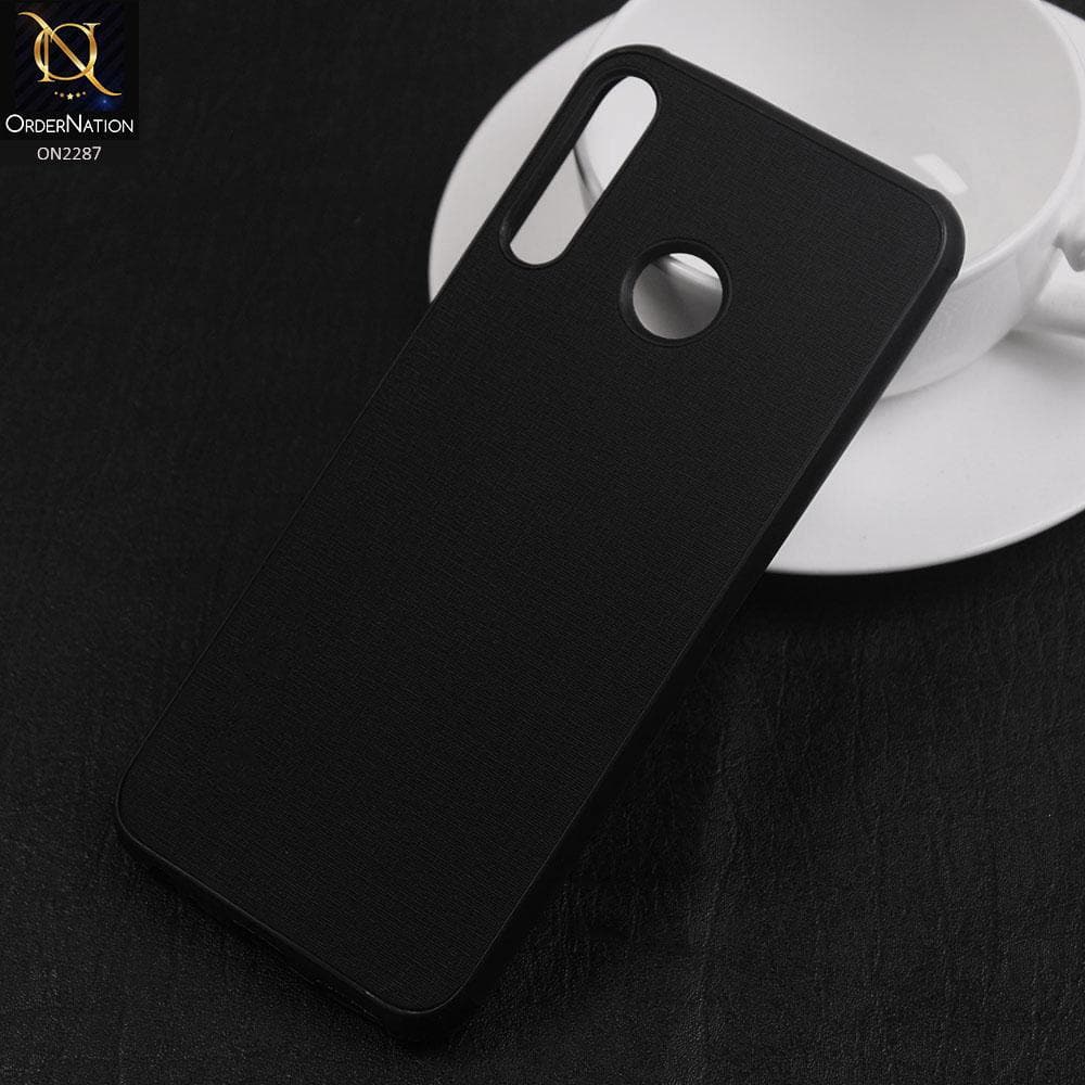 Tecno Camon 12 Cover - Design 1 - Fabric Look Style Soft Classic Case