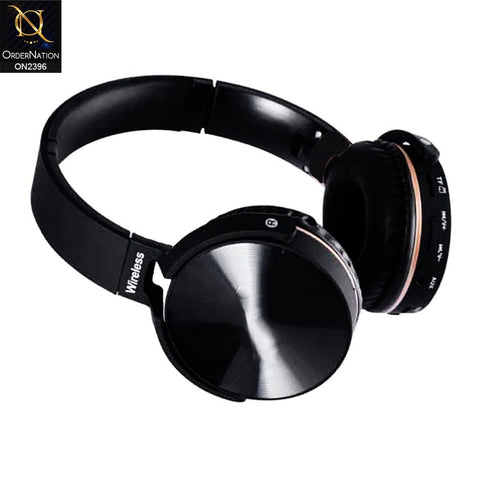 Under Heavy Duty Bluetooth Wireless Stereo Super Bass Headphone - Black