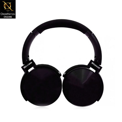 Under Heavy Duty Bluetooth Wireless Stereo Super Bass Headphone - Black