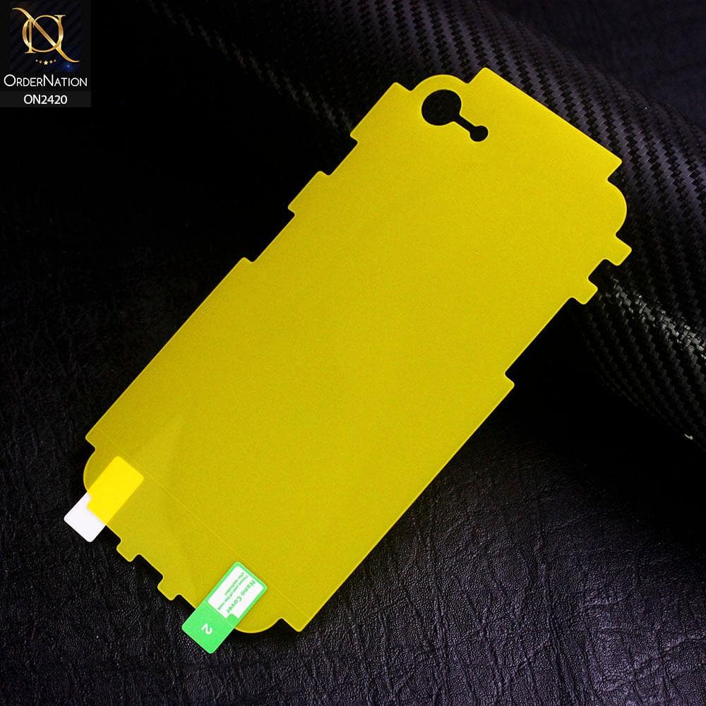 iPhone 8 / 7 Protector - Transparent Hydro Jell Skin Film Unbreakable Back Protector Sheet