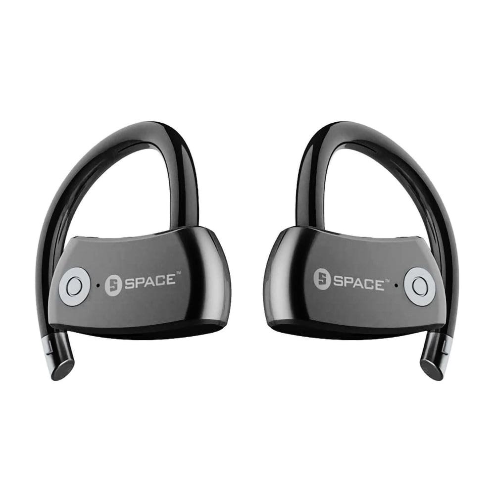 Black - Space Pulse PL-670 - True Wireless Active Earphones