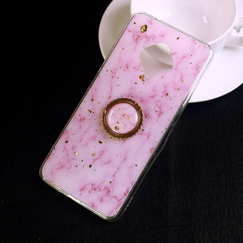 Vivo S1 Pro Cover - Design 2 - New Stylish Colorful Marble 3D Foil Design Case with Ring Holder