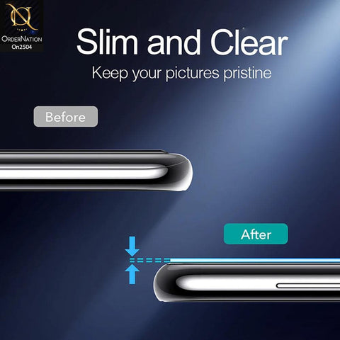 Xiaomi Mi 10T Pro Protector - Black - 9H Ultra Thin Scratch-Resistant Camera Lens Glass Protector