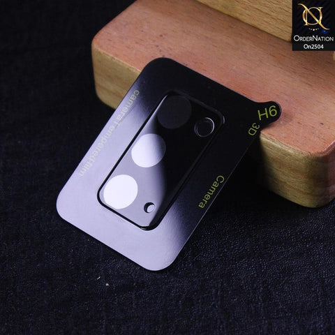 Samsung Galaxy Note 20 - Black - 9H Ultra Thin Scratch-Resistant Camera Lens Glass Protector