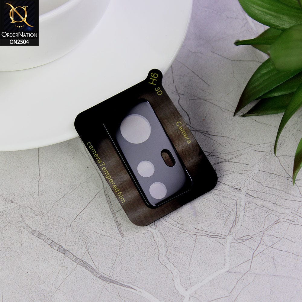 Xiaomi 12 Protector - Black - 9H Ultra Thin Scratch-Resistant Camera Lens Glass Protector
