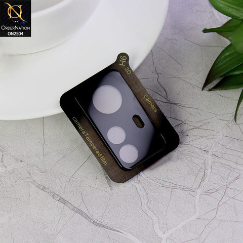 Xiaomi 12 Pro Protector - Black - 9H Ultra Thin Scratch-Resistant Camera Lens Glass Protector