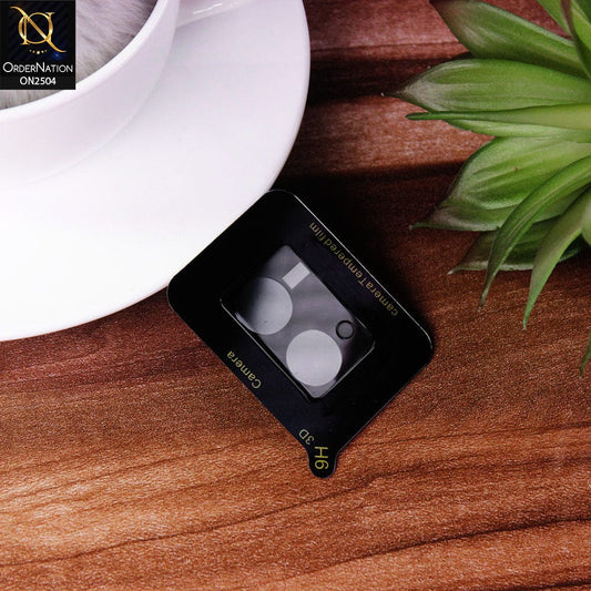 Oppo Reno 7 4G Protector - Black - 9H Ultra Thin Scratch-Resistant Camera Lens Glass Protector