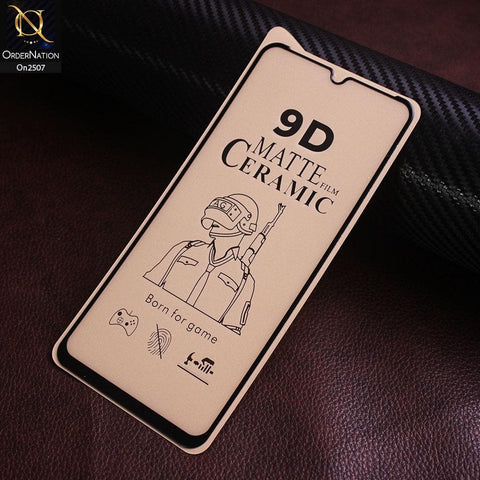 Vivo Y12 - 9D Matte Ceramic Unbreakable Antishock Hybrid Film Screen Protector