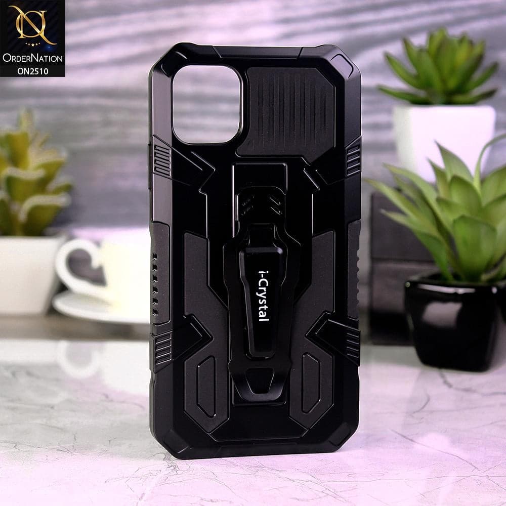 iPhone 11 Cover - Black - New Stylish Hybrid Ultra Protection Soft Case