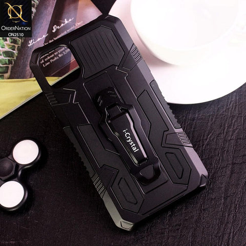 iPhone 12 Cover - Black - New Stylish Hybrid Ultra Protection Soft Case