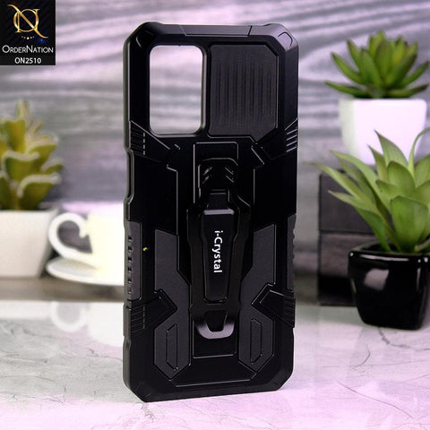 Oppo A54 4G Cover - Black - New Stylish Hybrid Ultra Protection Soft Case