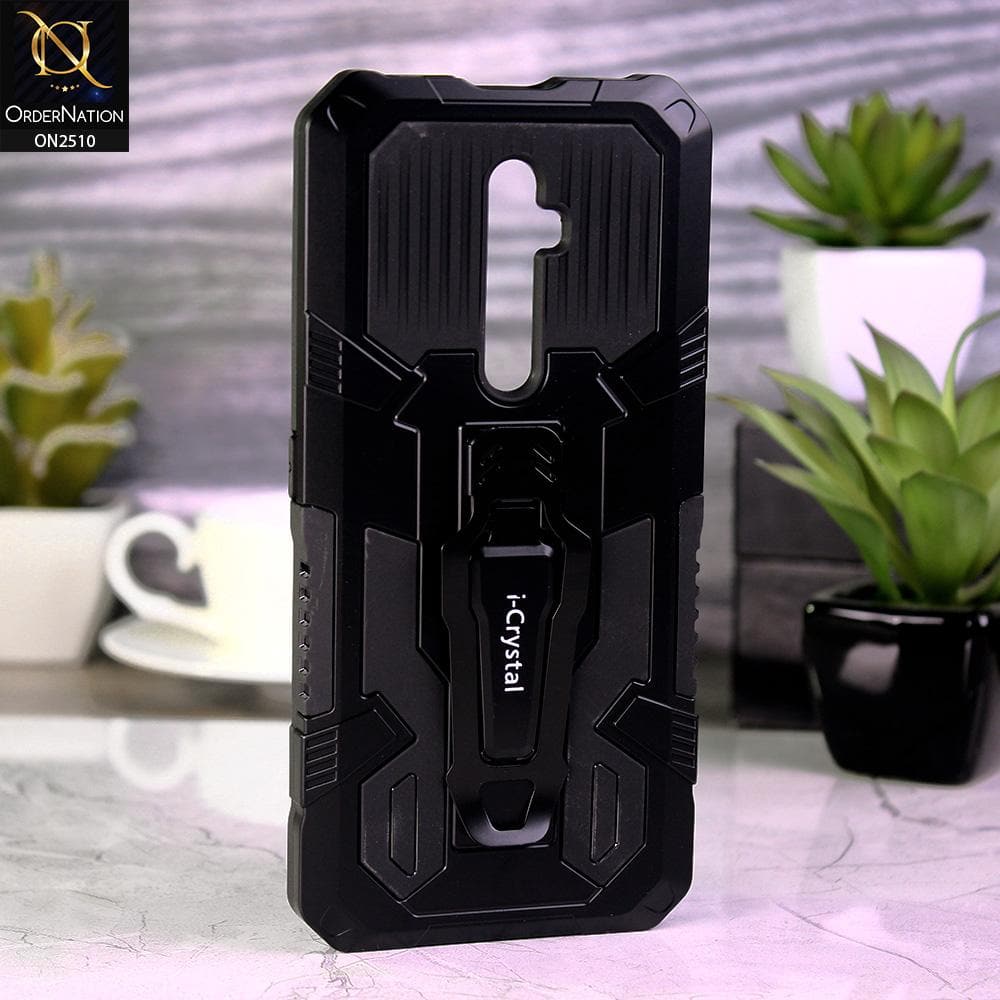 Oppo Reno 2Z Cover - Black - New Stylish Hybrid Ultra Protection Soft Case