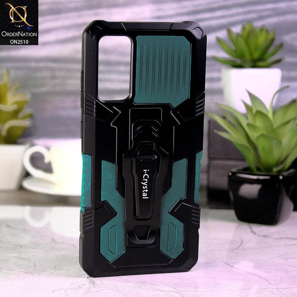Samsung Galaxy S20 FE Cover - Green - New Stylish Hybrid Ultra Protection Soft Case