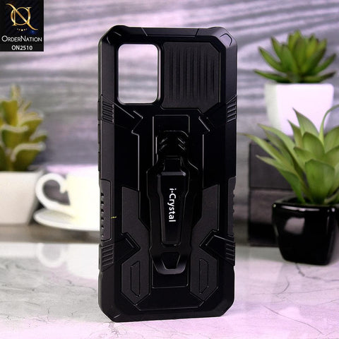 Vivo V21e Cover - Black - New Stylish Hybrid Ultra Protection Soft Case