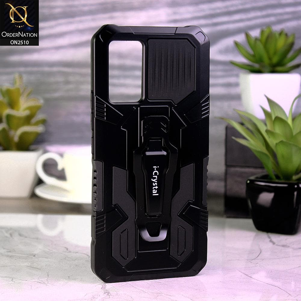 Vivo V21 Cover - Black - New Stylish Hybrid Ultra Protection Soft Case
