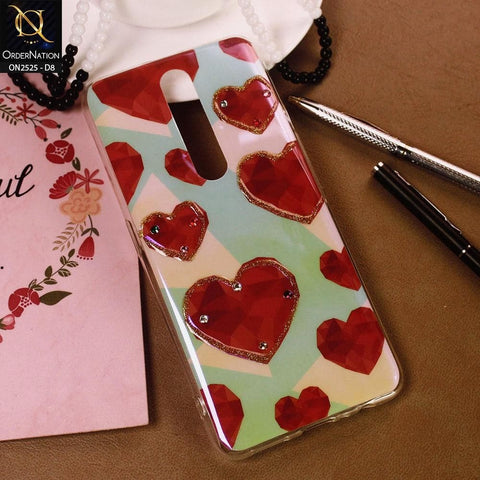 Oppo F11 Pro Cover - Design 8 - Girlish Fashion Style Shiny Soft Case