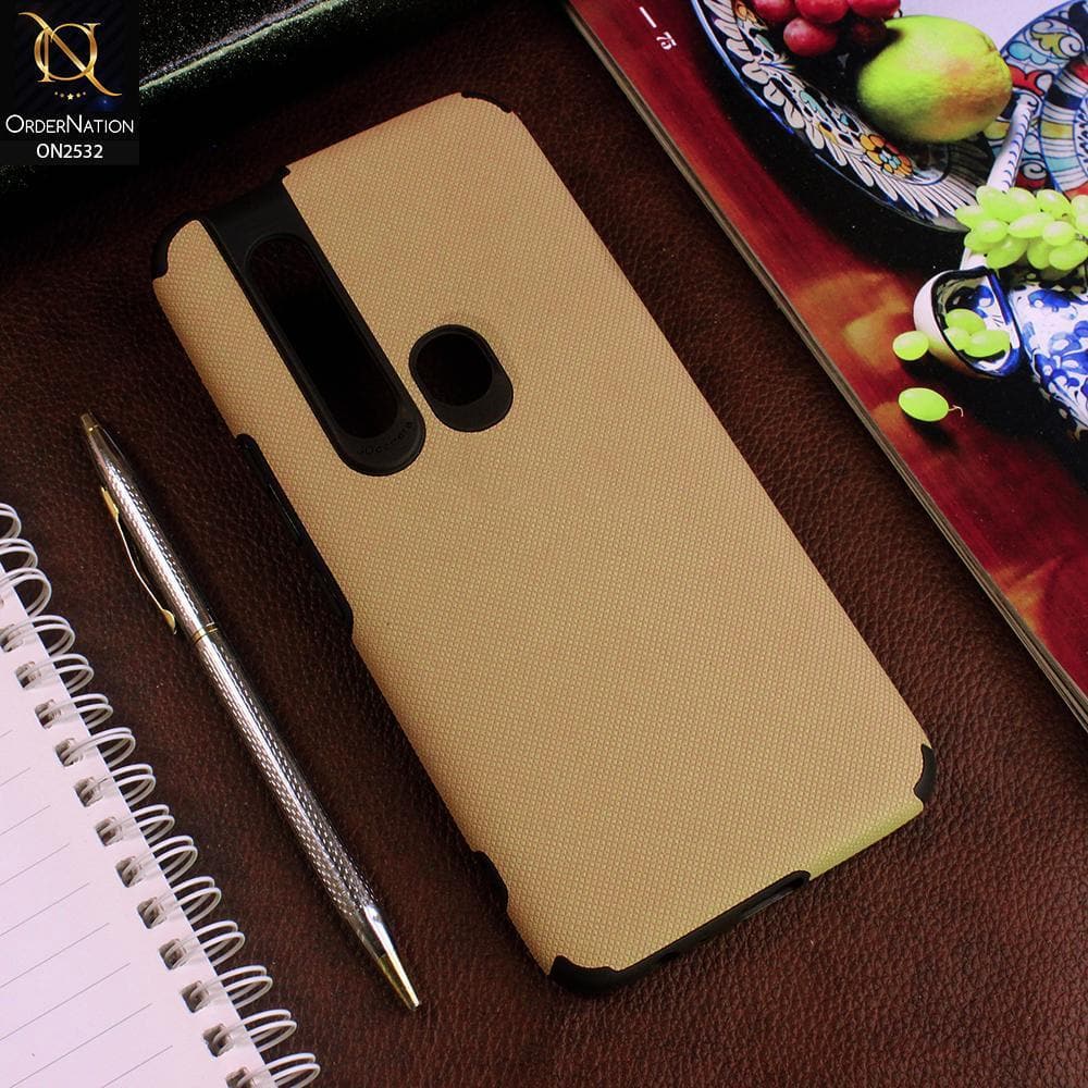 Tecno Camon 15 Pro Cover - Skin - New Stylish Feelable Dotted Texture Soft Case