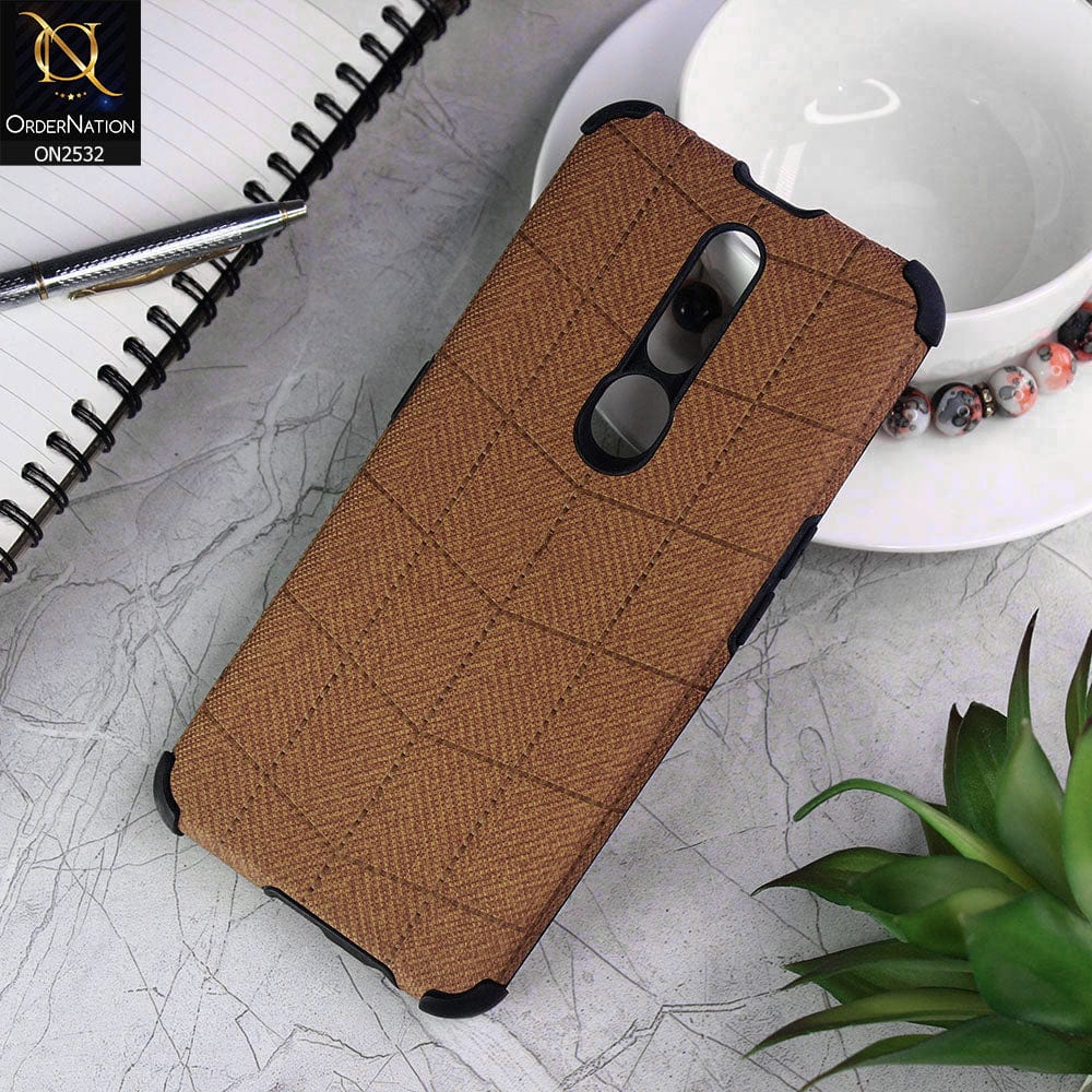 Oppo F11 Pro Cover - V2 - New Stylish Feelable Dotted Texture Soft Case