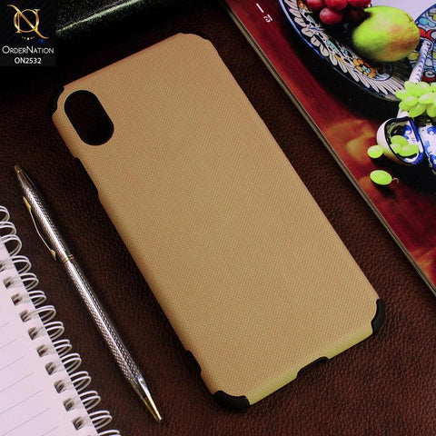 iPhone XS / X Cover - Skin - New Stylish Feelable Dotted Texture Soft Case