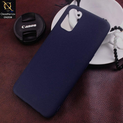 Oppo A72 Cover - Blue - New Silicone Ultra Thin Soft Tpu Jelly Case
