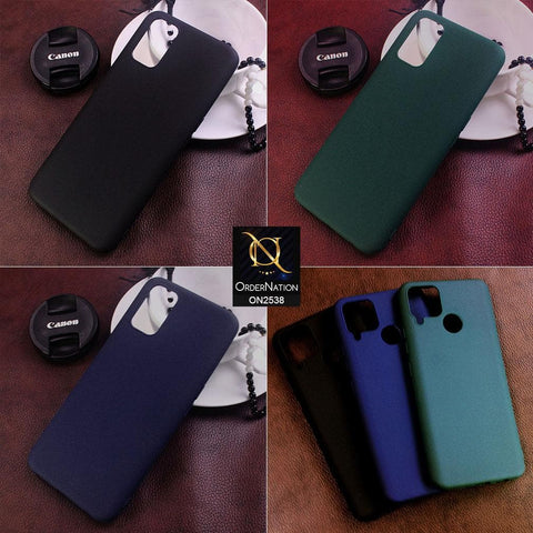 Oppo A52 Cover - Blue - New Silicone Ultra Thin Soft Tpu Jelly Case
