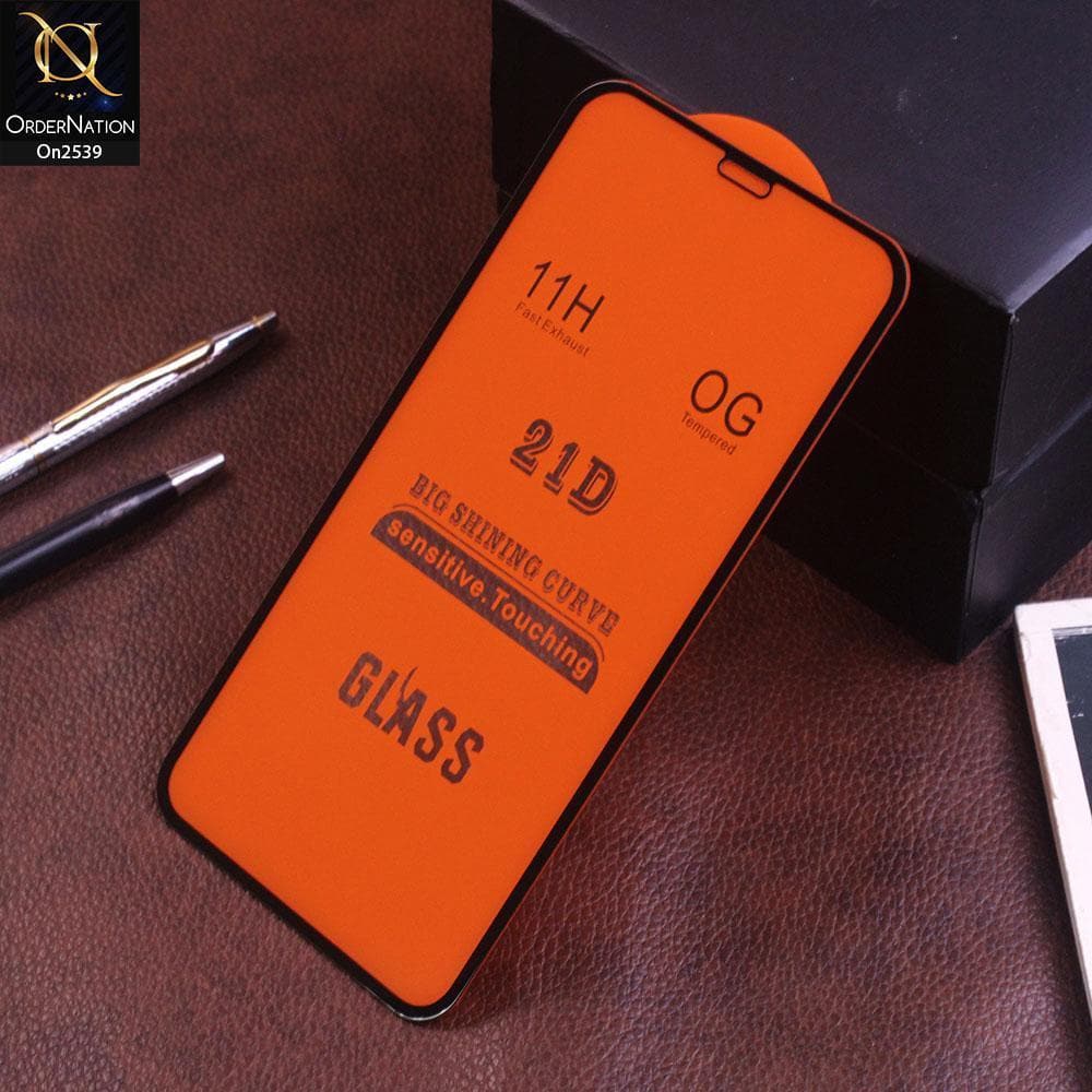 iPhone XS Max Protector - Xtreme Quality 21D Tempered Glass With 9H