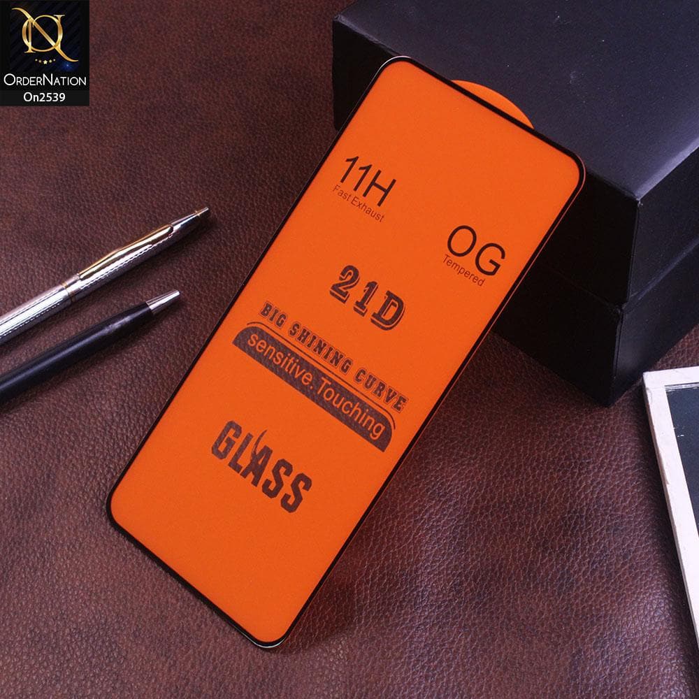Vivo V15 - Xtreme Quality 21D Tempered Glass With 9H Hardness