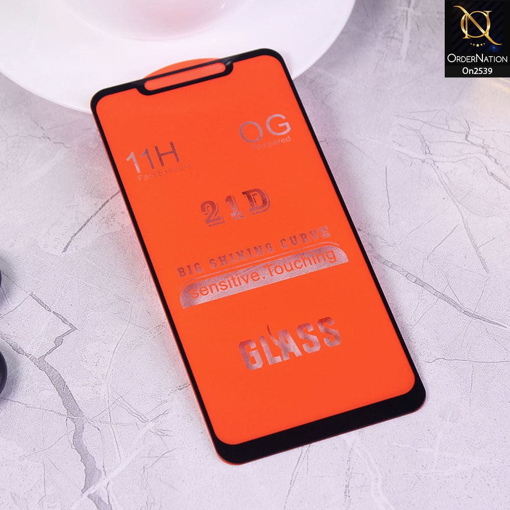 Infinix Hot 7 Pro - Xtreme Quality 21D Tempered Glass With 9H Hardness