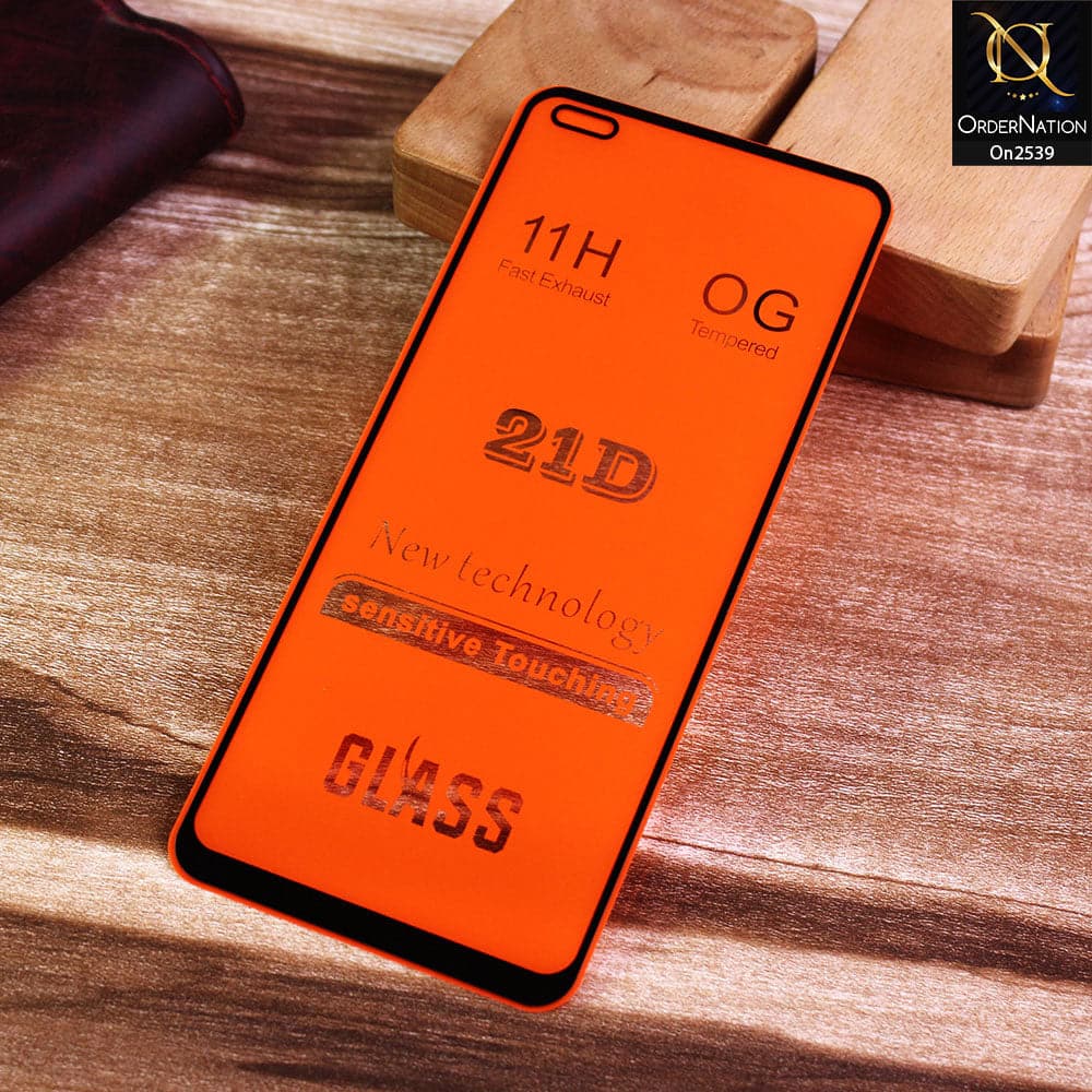 Infinix Note 8 - Xtreme Quality 21D Tempered Glass With 9H Hardness