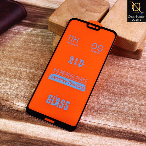 Huawei P20 Lite - Xtreme Quality 21D Tempered Glass With 9H Hardness