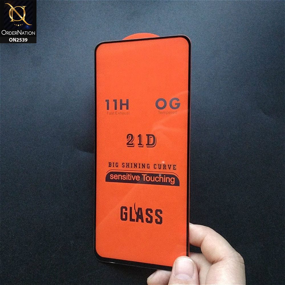 Samsung Galaxy A72 Protector - Xtreme Quality 21D Tempered Glass With 11H Hardness