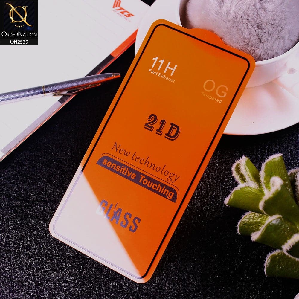 Vivo V19 Protector - Xtreme Quality 21D Tempered Glass With 9H Hardness