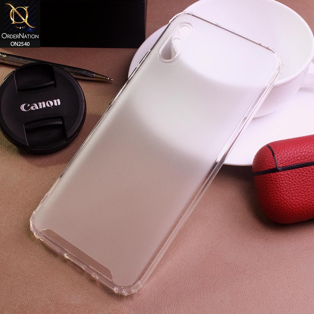 Xiaomi Redmi 9i Cover - White - Candy Assorted Color Soft Semi-Transparent Case