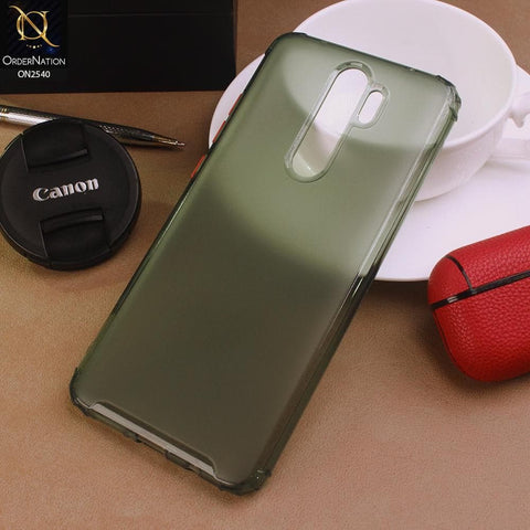 Xiaomi Redmi Note 8 Pro Cover - Green - Candy Assorted Color Soft Semi-Transparent Case