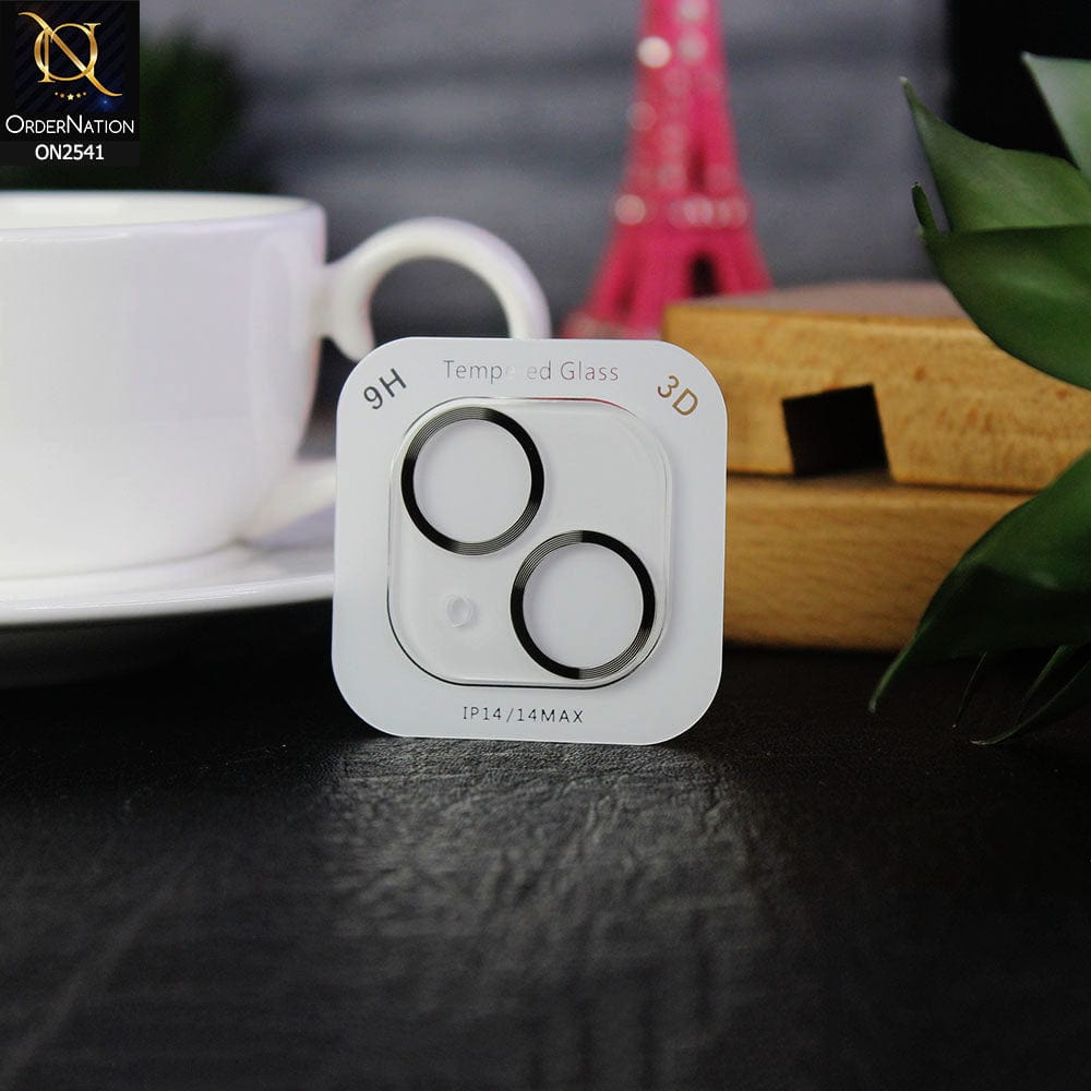 iPhone 14 Plus Protector - 4 Colors -  Aura Color Circles Camera Lens Protector