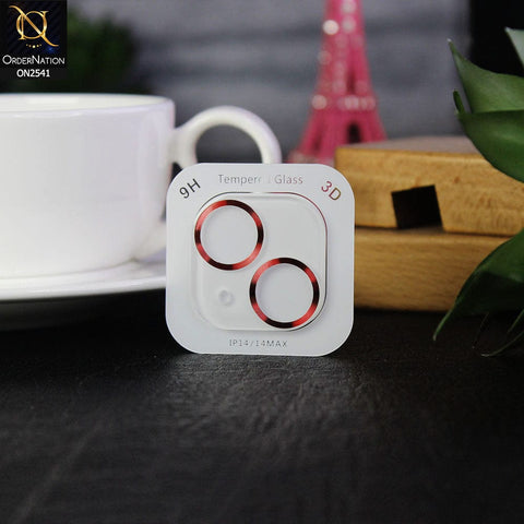 iPhone 14 Plus Protector - 4 Colors -  Aura Color Circles Camera Lens Protector