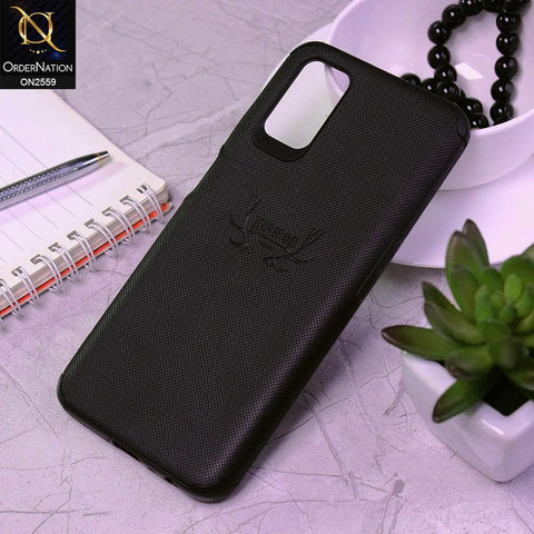 Oppo A72 Cover - Black - New Dot Texture PU Leather Soft Case